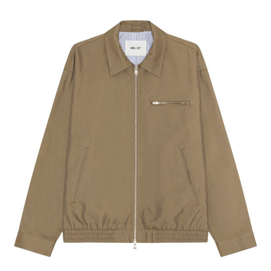 NN.07 Gideon 80038 Lightweight Jacket in Clay Mirage bij Checkpoint Mol