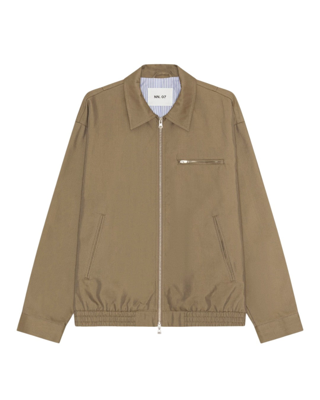 NN.07 Gideon 80038 Lightweight Jacket in Clay Mirage bij Checkpoint Mol