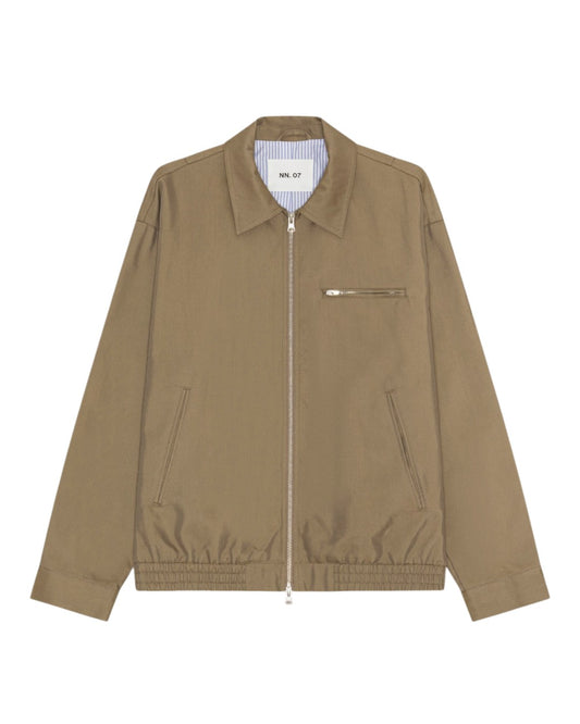 NN.07 Gideon 80038 Lightweight Jacket in Clay Mirage bij Checkpoint Mol