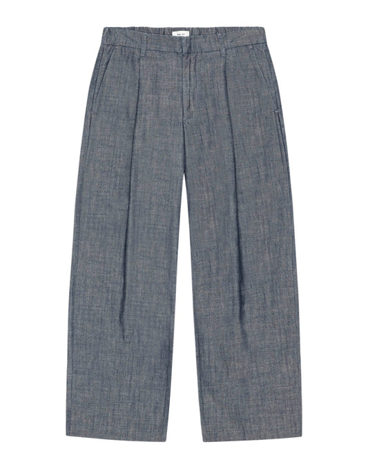 NN.07 Kay 10056 Chambray Trouser in Medium Rinse bij Checkpoint Mol