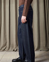 NN.07 Otis raw indigo jeans met relaxed fit en rechte pijp gordijn
