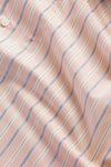 NN.07 Reed SS 50073 Pima Cotton Shirt in Pink Stripe bij Checkpoint Mol3