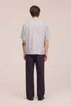 NN.07 Reed SS 5322 Supima Cotton Shirt in Red Stripe bij Checkpoint Mol