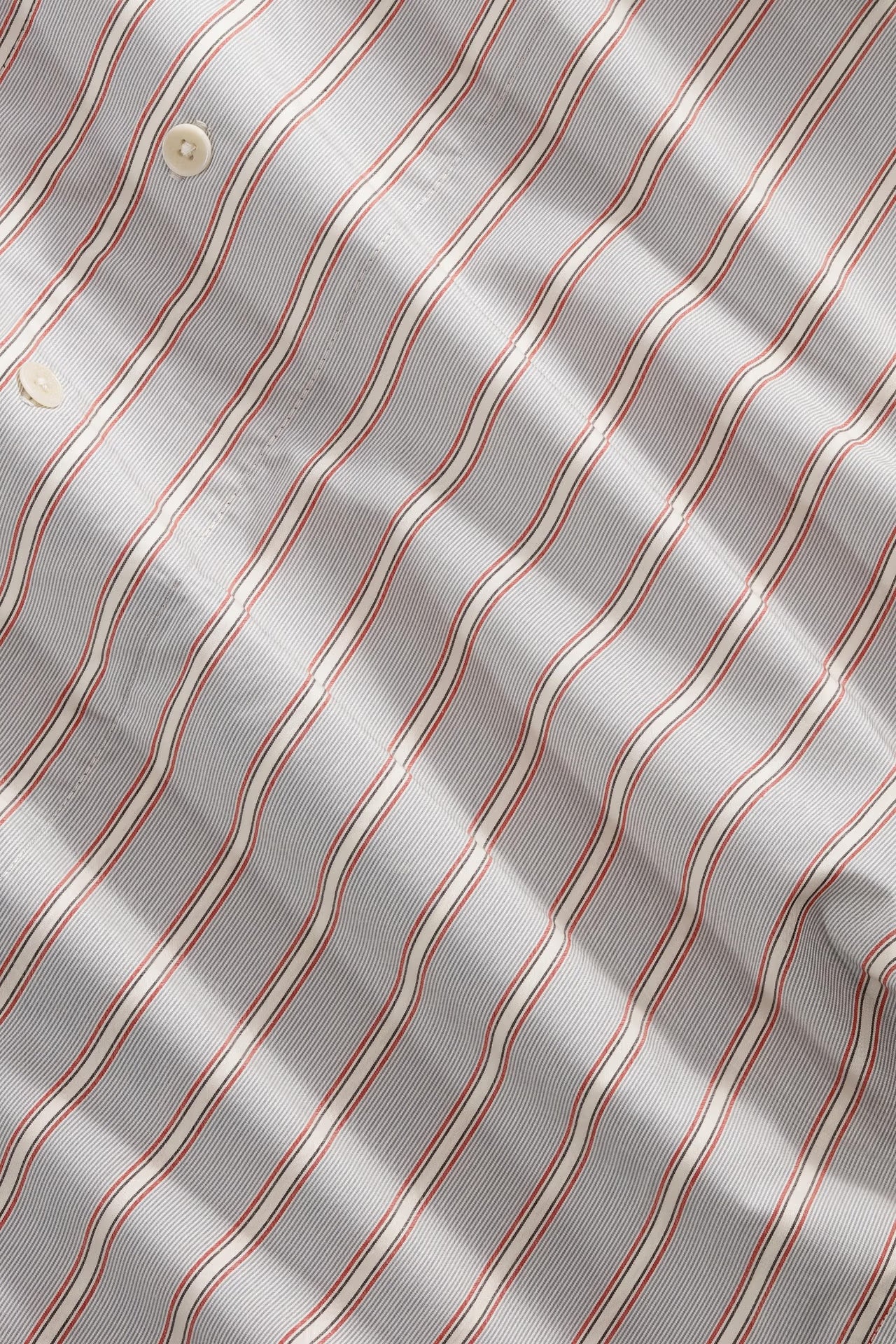 NN.07 Reed SS 5322 Supima Cotton Shirt in Red Stripe bij Checkpoint Mol