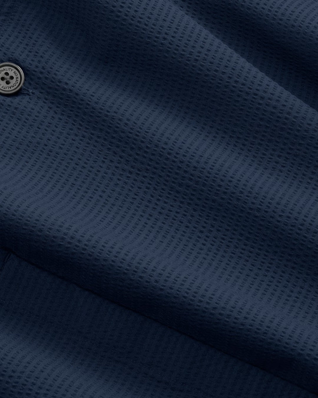 detail van een seersucker stof van de Blaze 10038 van nn07