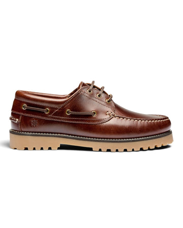 Original Playboy Claude bootschoenen in brandy pull-up leer
