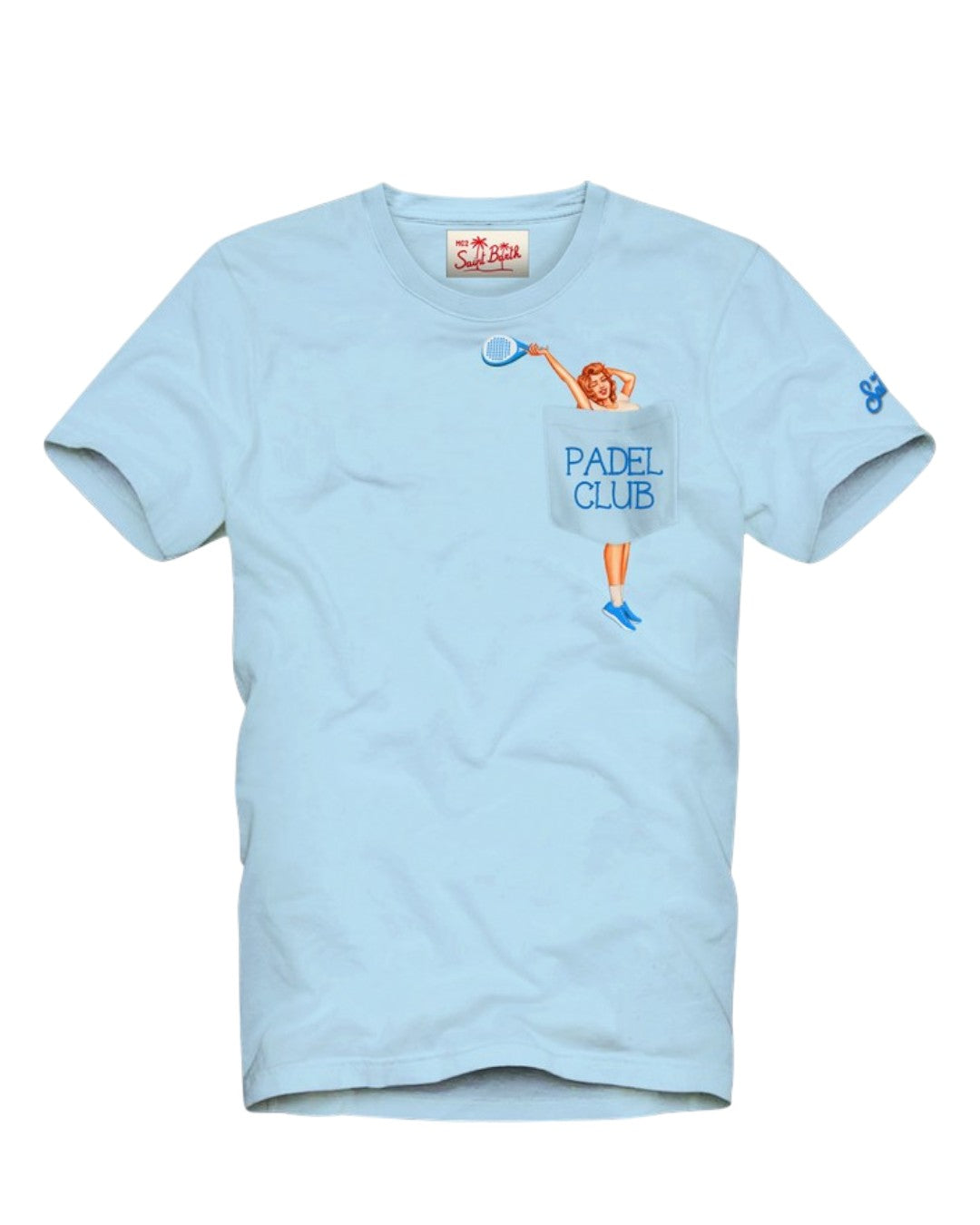 Cotton T-shirt with front pocket - Austin - Padel Club