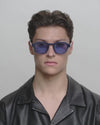 Zan Sunglasses Blue Steel