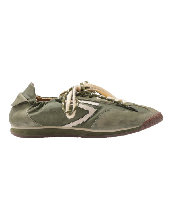 PURAAI Panther Vegan Sneaker Army – zijaanzicht | Checkpoint Mol
