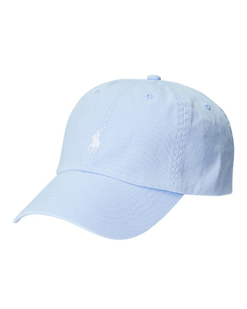 Ralph Lauren Office Blue Cotton Twill Cap