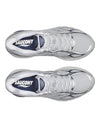 Detail van mesh en overlays op de Saucony ProGrid Guide 7 Oyster Navy