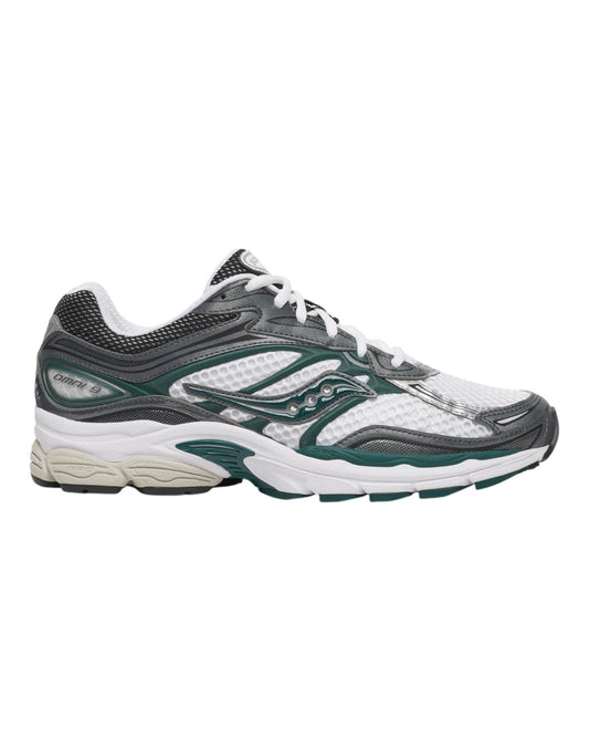 Saucony ProGrid Omni 9 OG Gadget Pine Green unisex sneaker zijaanzicht