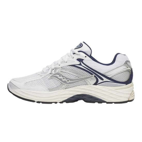 Voorkant van Saucony ProGrid Omni 9 White Navy sneaker