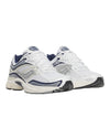 Zijkant van Saucony ProGrid Omni 9 White Navy retro running sneaker