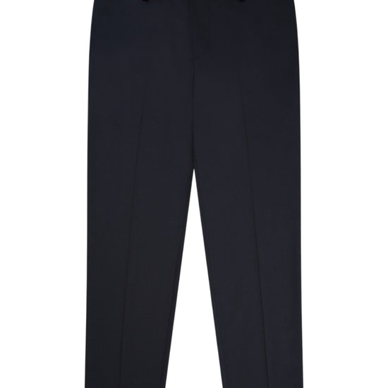 Navy Bien Wool Blend Trousers