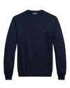 Ralph Lauren Merino Wool Crewneck Trui Hunter Navy