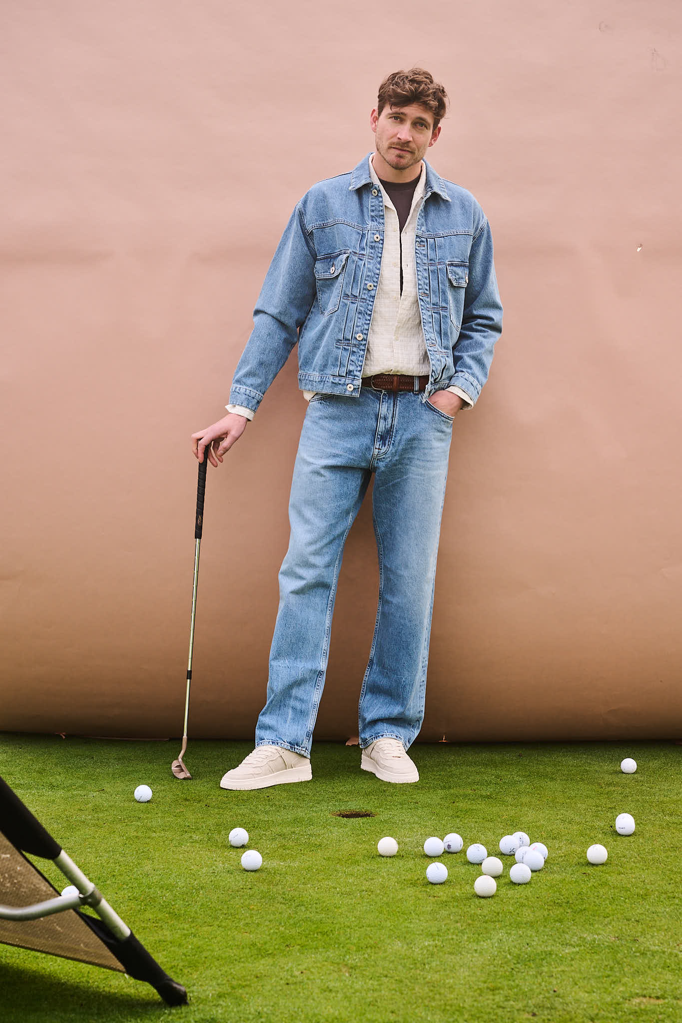 Voorkant van Won Hundred Archer San Vintage Light Blue regular fit jeans