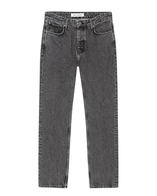 Won Hundred Ben Tapered Denim Pleasant Grey carrot fit jeans bij Checkpoint Mol