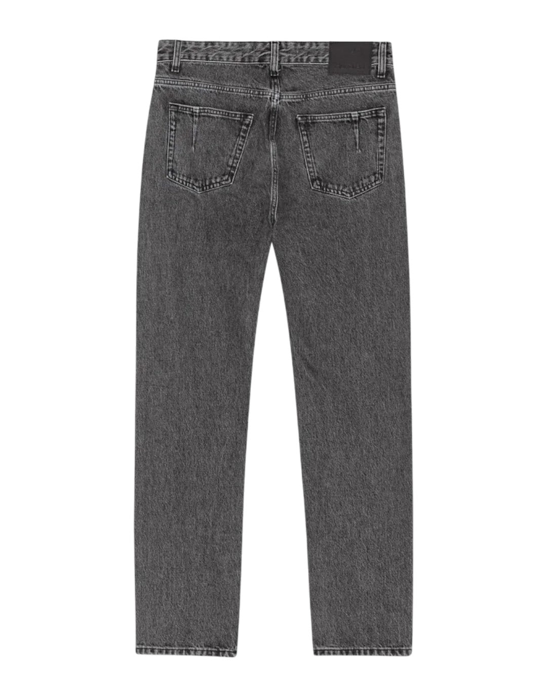 Won Hundred Ben Tapered Denim Pleasant Grey gecombineerd in een moderne herenoutfit