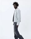 Stofdetail van Won Hundred Dutton Jacket Light Grey Melange