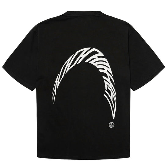 Woodbird WBBaine Washed Tee in Washed Black bij Checkpoint Mol
