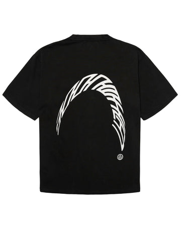 Woodbird WBBaine Washed Tee in Washed Black bij Checkpoint Mol