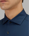 Technische 3D Stretch-stof van het Xacus Active Shirt in New Navy