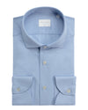 Xacus Slim Fit Active Shirt New Light Blue voorkant bij Checkpoint Mol