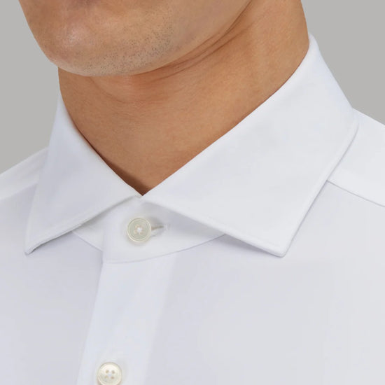 Wit Xacus Active Shirt voor heren met ademende technische stof