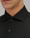 Xacus Active Shirt in zwart met comfortabele 3D Stretch-stof