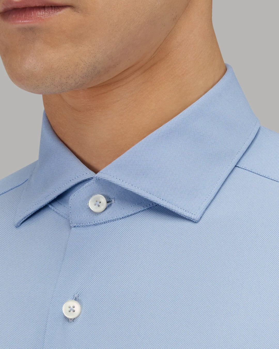 New Light Blue Regular Fit Active Shirt