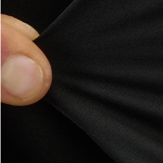 Technische stretchstof van Xacus Slim Fit Active Shirt Black
