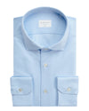 Xacus Slim Fit Active Shirt Light Blue voor heren voorkant