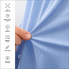 Achterkant van Xacus Slim Fit Active Shirt New Light Blue