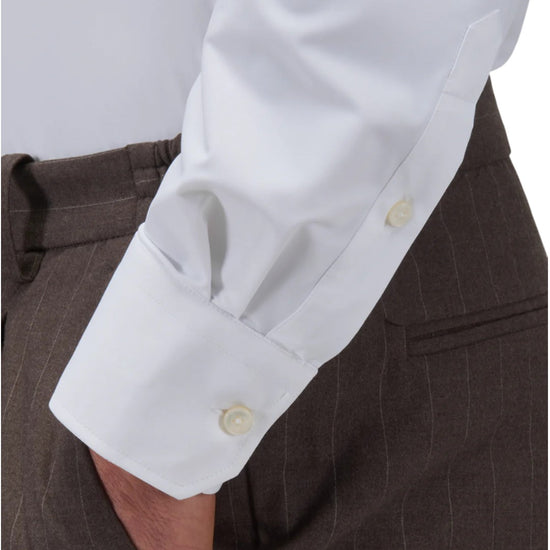 Wit Xacus Active Shirt met ademende en elastische 3D Stretch-stof