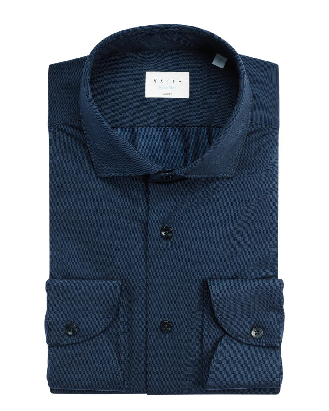 Xacus Tailor Fit Active Shirt New Navy voor heren