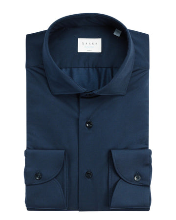 Xacus Tailor Fit Active Shirt New Navy voor heren