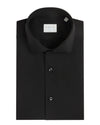 Xacus Tailor Fit Active Shirt zwart technisch herenoverhemd
