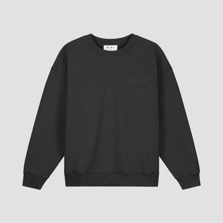 STUDIO CREWNECK CHARCOAL