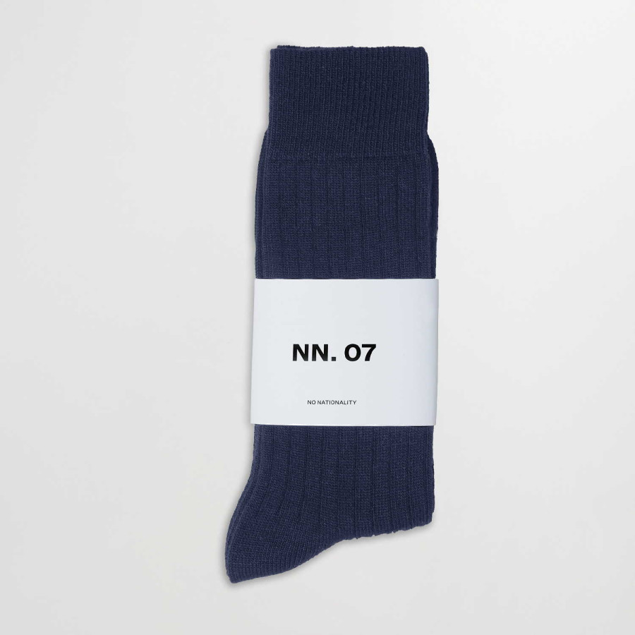 TEN CASHMERE BLEND SOCK | NAVY BLUE