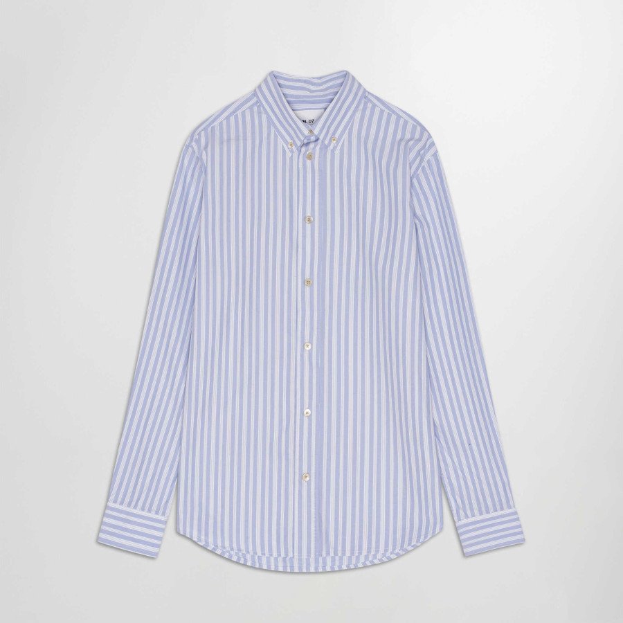 COLBY SHIRT | BLUE STRIPE