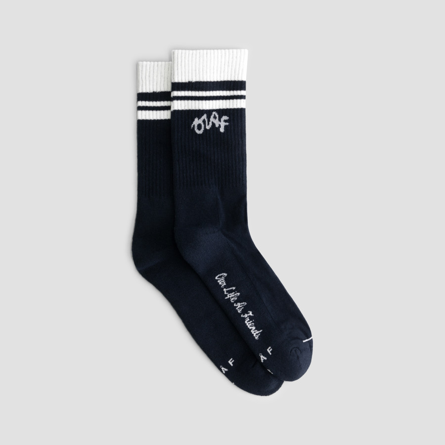 VARSITY SOCKS.NAVY