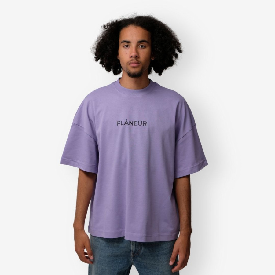 BOX LOGO T-SHIRT | PURPLE