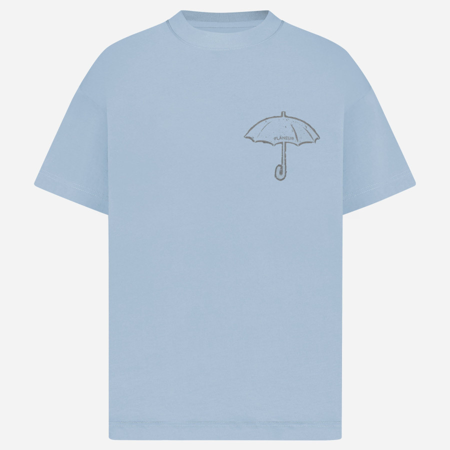 UMBRELLA T-SHIRT | BLUE