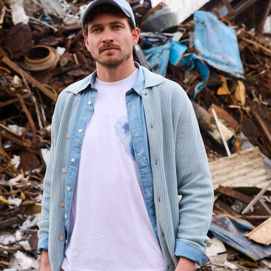 Adam Pima Cotton Tee | Blue Print