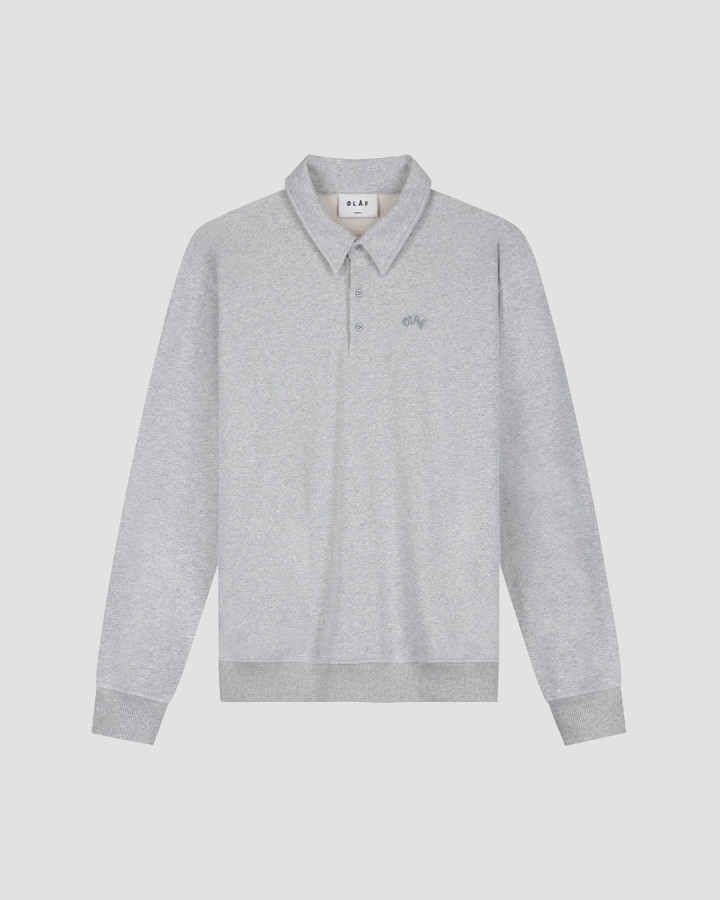 SIGNATURE OVERSIZED.HEATHER GREY
