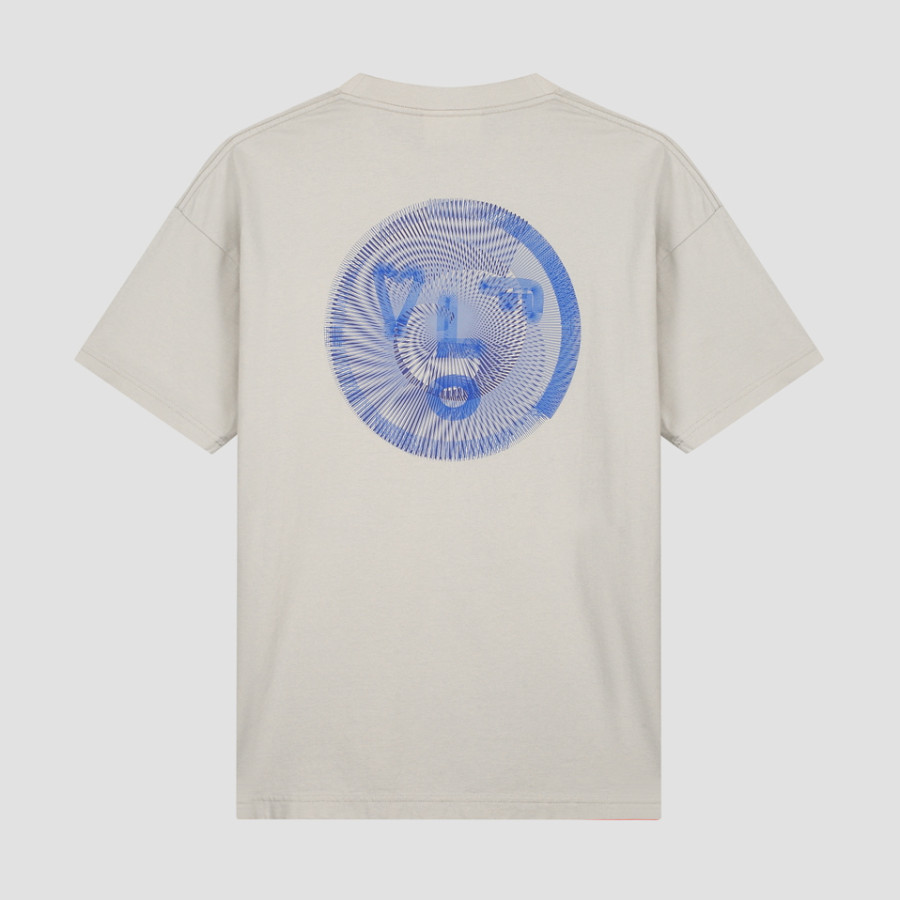 SPIRAL FACE TEE.CEMENT