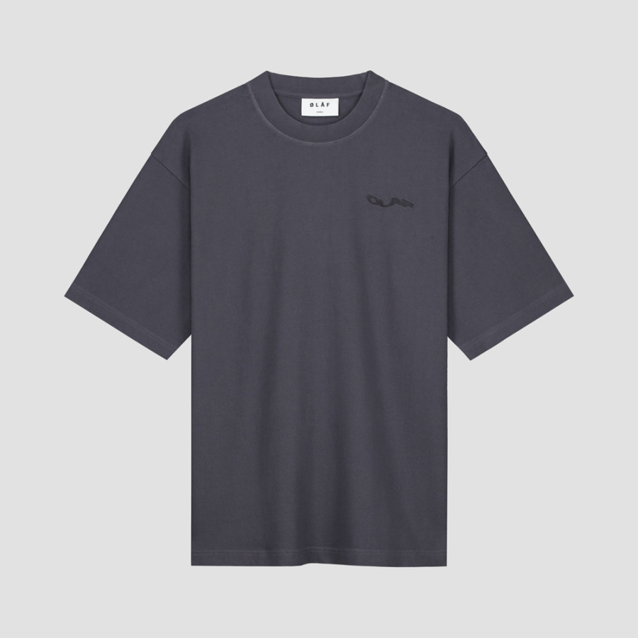 WAVY DRIFT EMBRO TEE.LAVENDER G