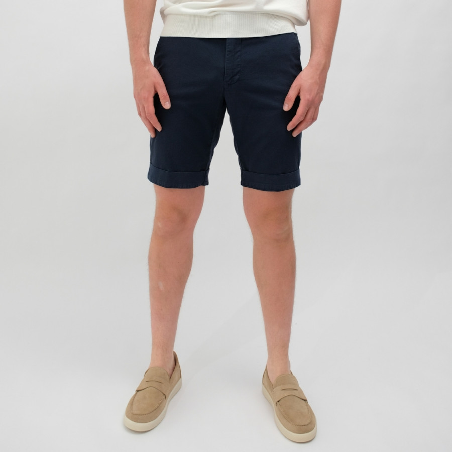 Torino Pinpoint Regular Fit Shorts Blue