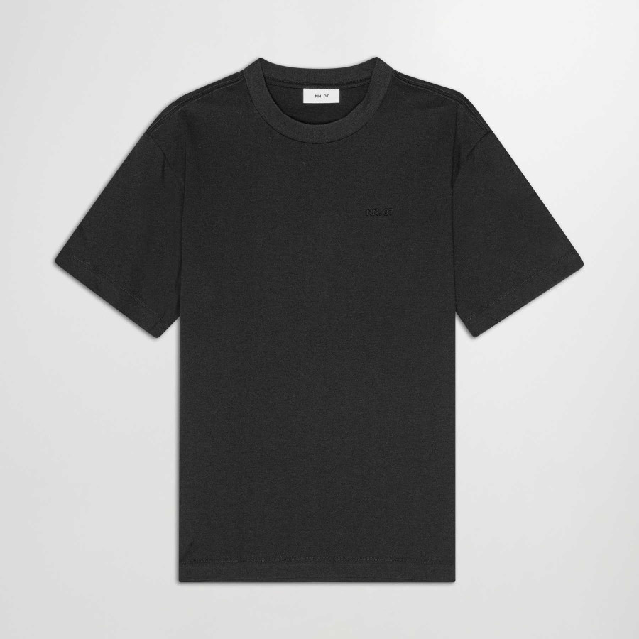 Adam Logo Tee | Pima Cotton Black